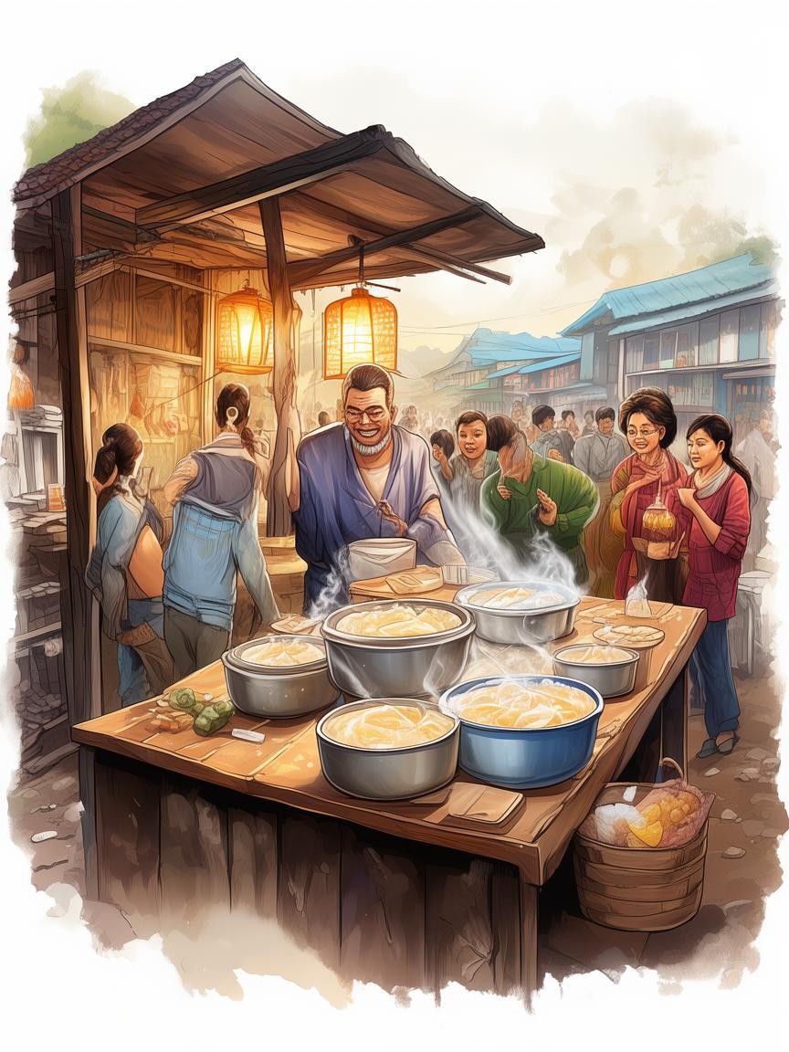 今天煮沙谷米糖水进村卖的商业策略与市场潜力深度分析